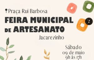 Feira Municipal de Artesanato movimenta Jacarezinho na véspera do Dia das Mães