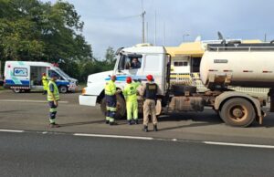 Maio Amarelo: operação orienta motoristas e oferece serviços de saúde em rodovia do Norte Pioneiro