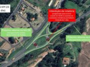 Obras no acesso a Jacarezinho alteram o fluxo na BR-153