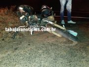 Duas crianças e um adulto ficam feridos em acidente na PR 431 entre Jacarezinho e Ribeirão Claro.