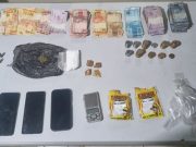 Operação Divisa resulta em apreensão de drogas, munições e dinheiro em Cambará