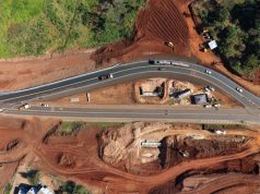 Duplicação da BR-153: Concessionária realiza desvios para obras em viadutos