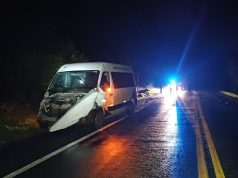 Ambulância da Secretaria de Saúde de Bandeirantes sofre acidente em Ventania e deixa seis feridos.