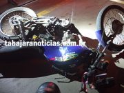 Motociclista morre após se envolver em dois acidentes na madrugada deste domingo em Jacarezinho.